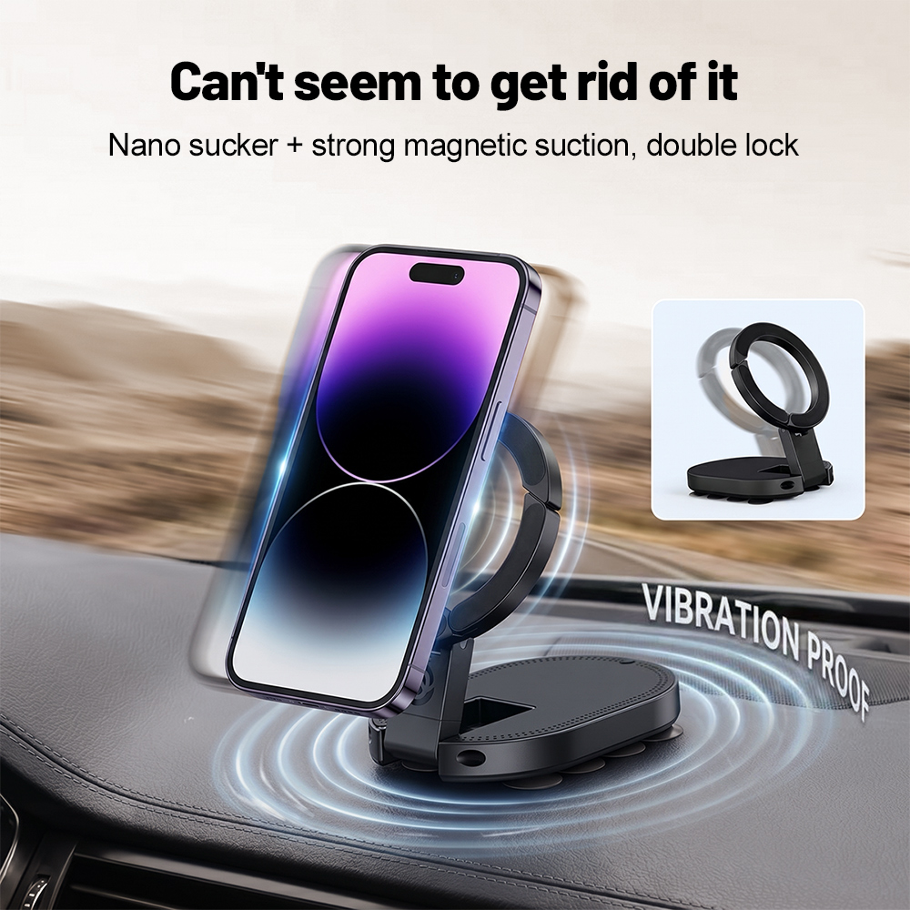 Kitchen Baking Organization - 360° Rotation 3‑In‑1 Suction Cup Magnetic