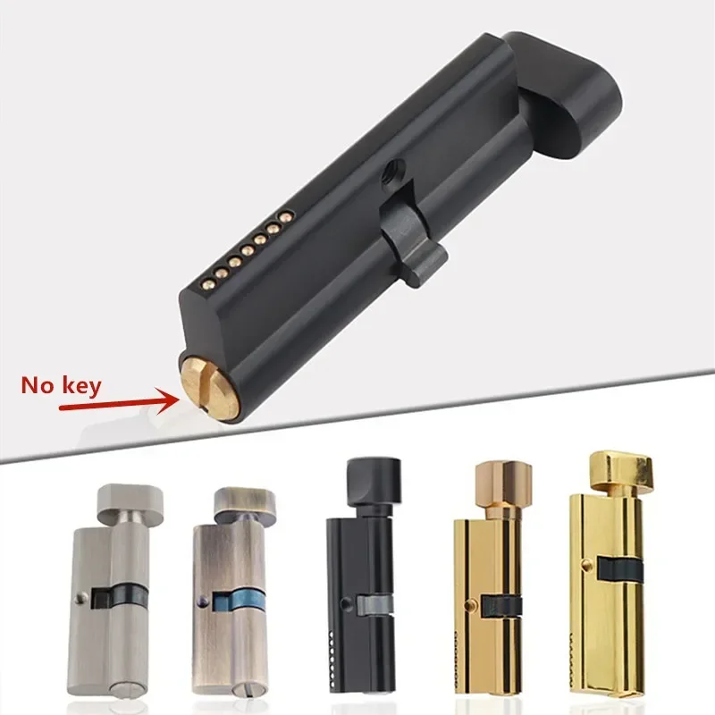 Kitchen Uncle - Indoor Solid Wood Door Brass Keyless