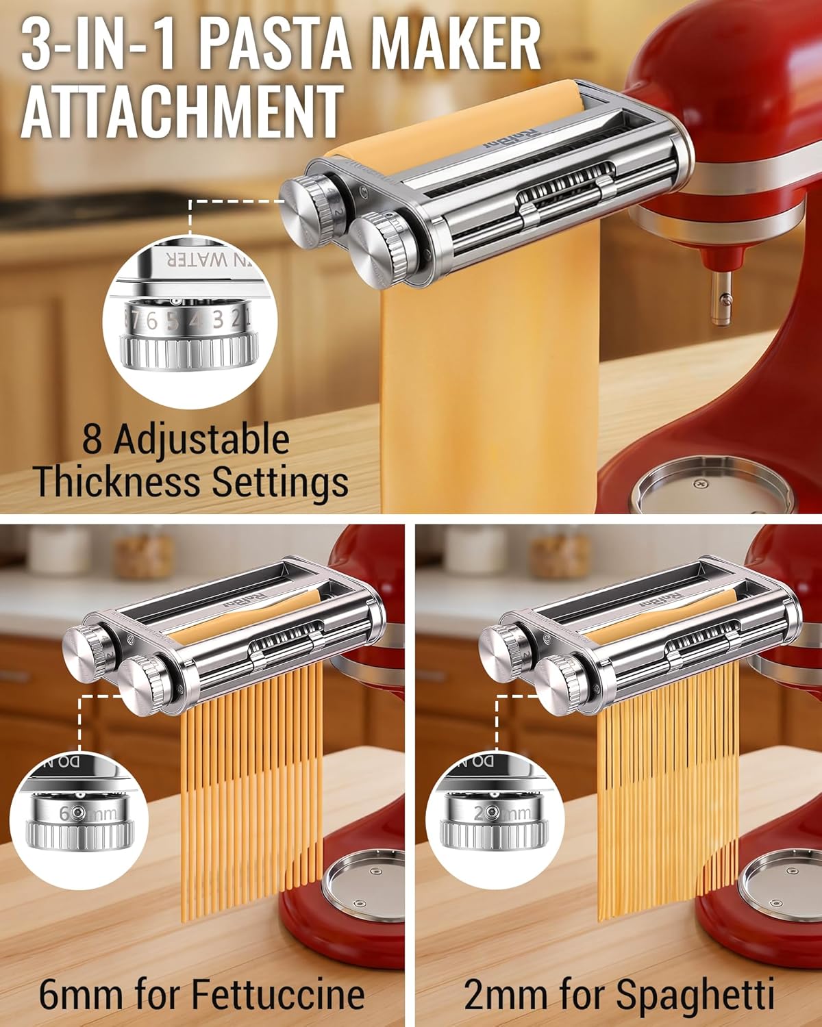 KitchenAid Mixer 3-in-1 Pasta  - Kitchenaid Baking Set review and price
