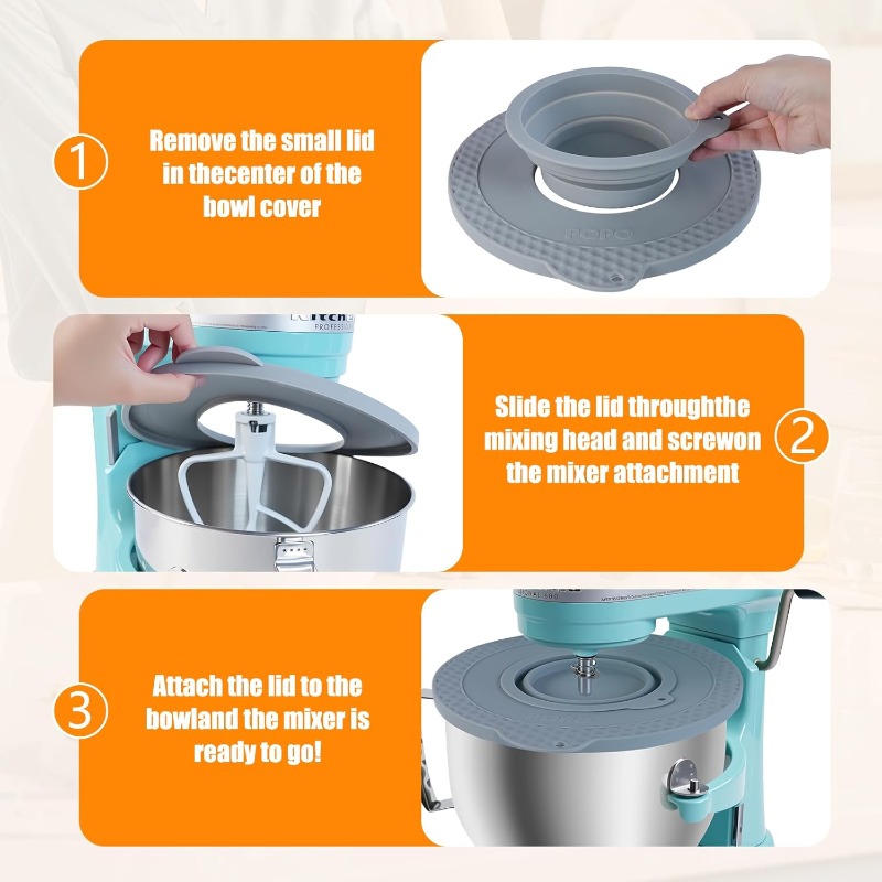 Silicone Mixer Bowl Cover Comp - Kitchen Aid Baking Mixer review and price