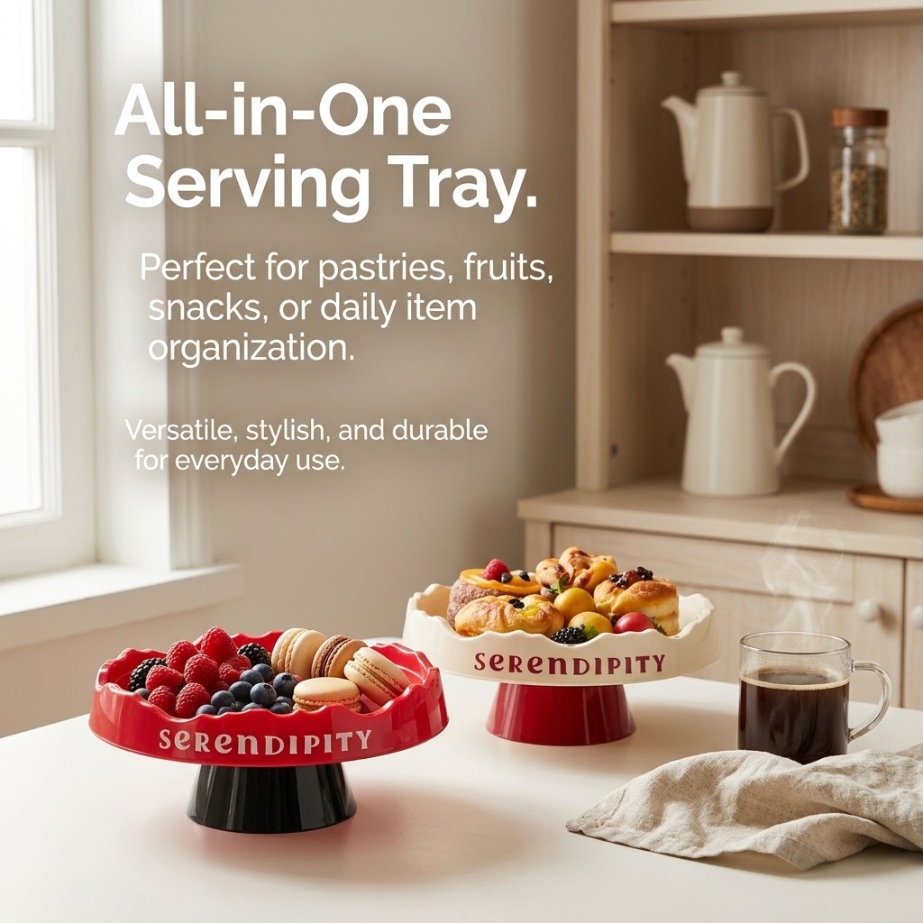 Wavy Plastic Cake Stand Detach - Cake Board Round review and price