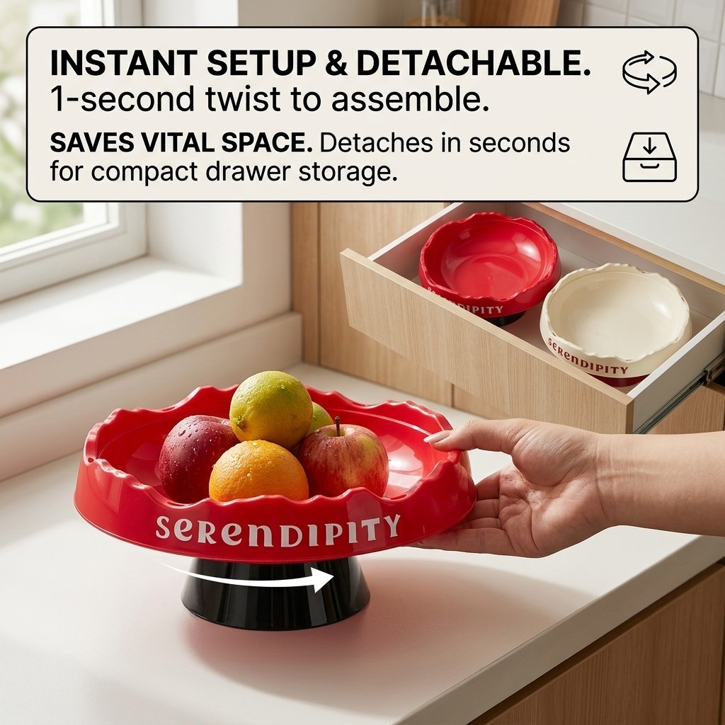 Wavy Plastic Cake Stand Detach - Cake Board Round review and price