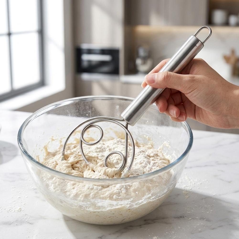 Dough Whisk Bread Mixer Stainl - Kitchen Baking Blender review and price