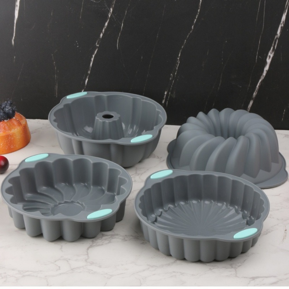 Silicone Cake Molds Heat Resis - Kitchen Oven Baking Pans review and price