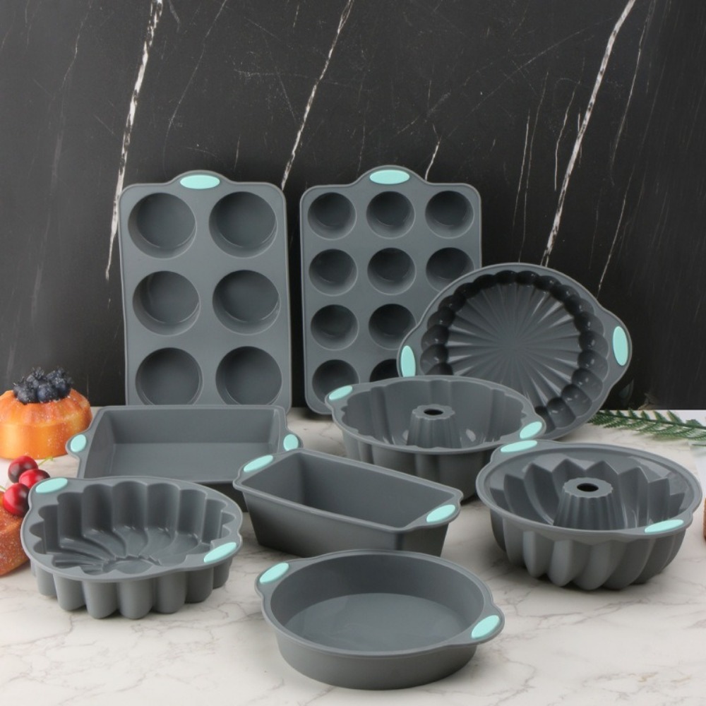 Silicone Cake Molds Heat Resis - Kitchen Oven Baking Pans review and price