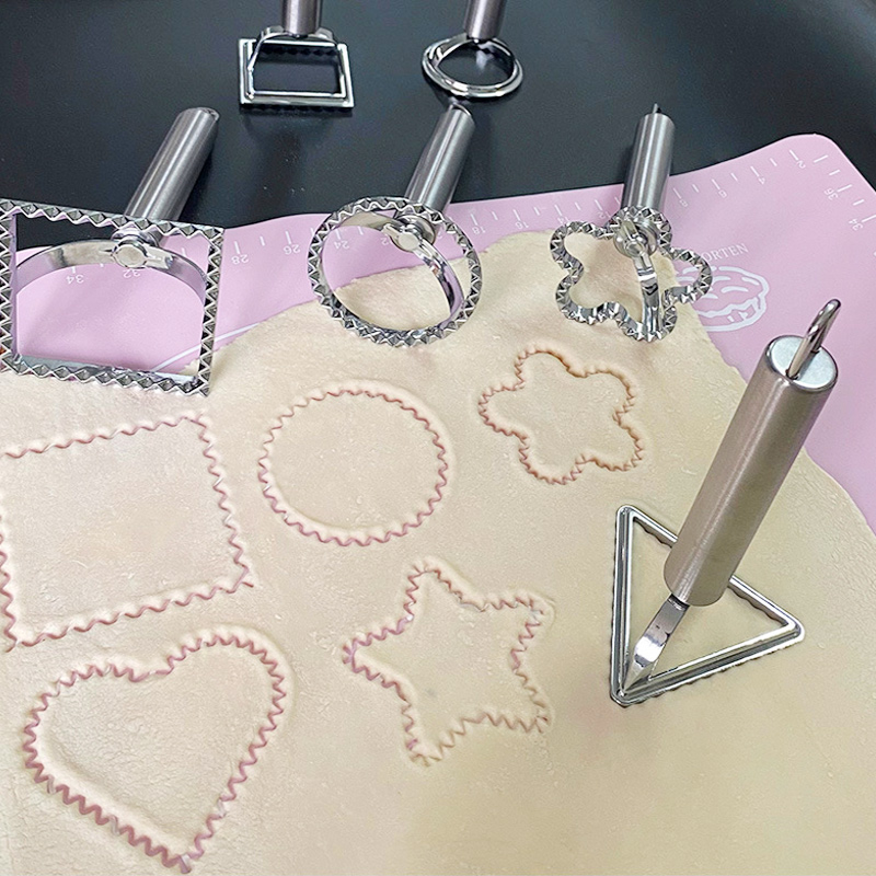 Square Round Ravioli Stamp Pas - Baking Kitchen At Home review and price