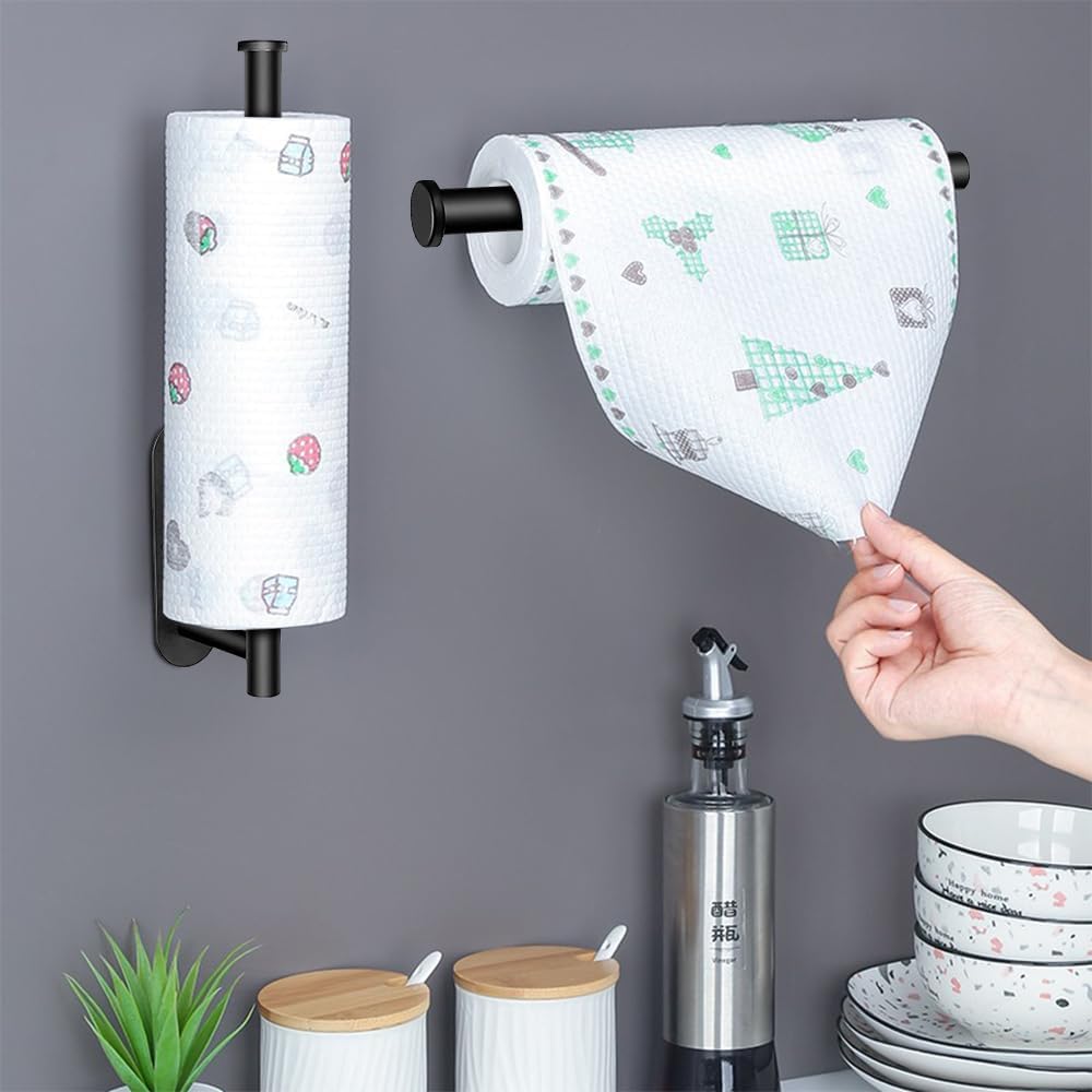 Self Adhesive Paper Towel Hold - Kitchen Baking Paper Holder review and price