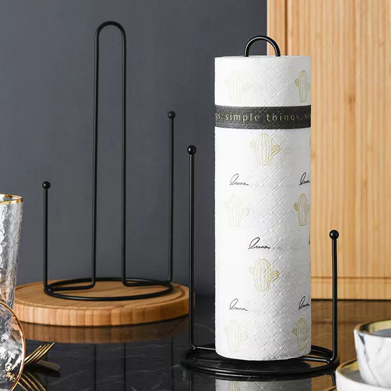 1PC Iron Vertical Paper Towel  - Kitchen Baking Paper Holder review and price