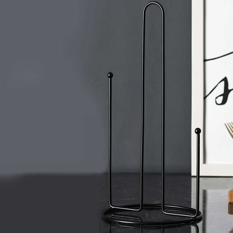 1PC Iron Vertical Paper Towel  - Kitchen Baking Paper Holder review and price
