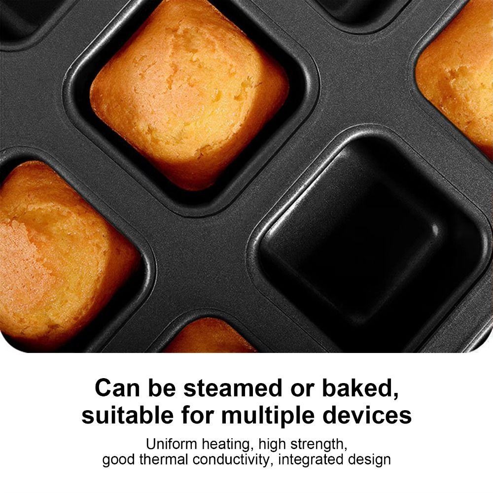 12 Cavity Square Muffin Tin Co - Muffin Tin Nonstick review and price