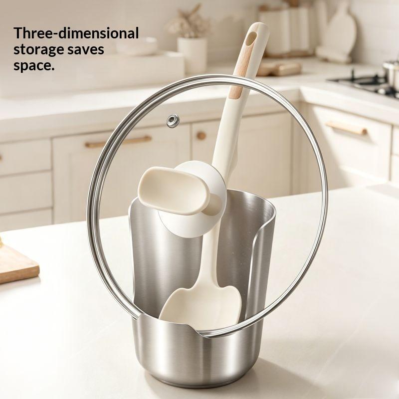 Stainless Steel Spoon Holder R - Kitchen Baking Utensils review and price