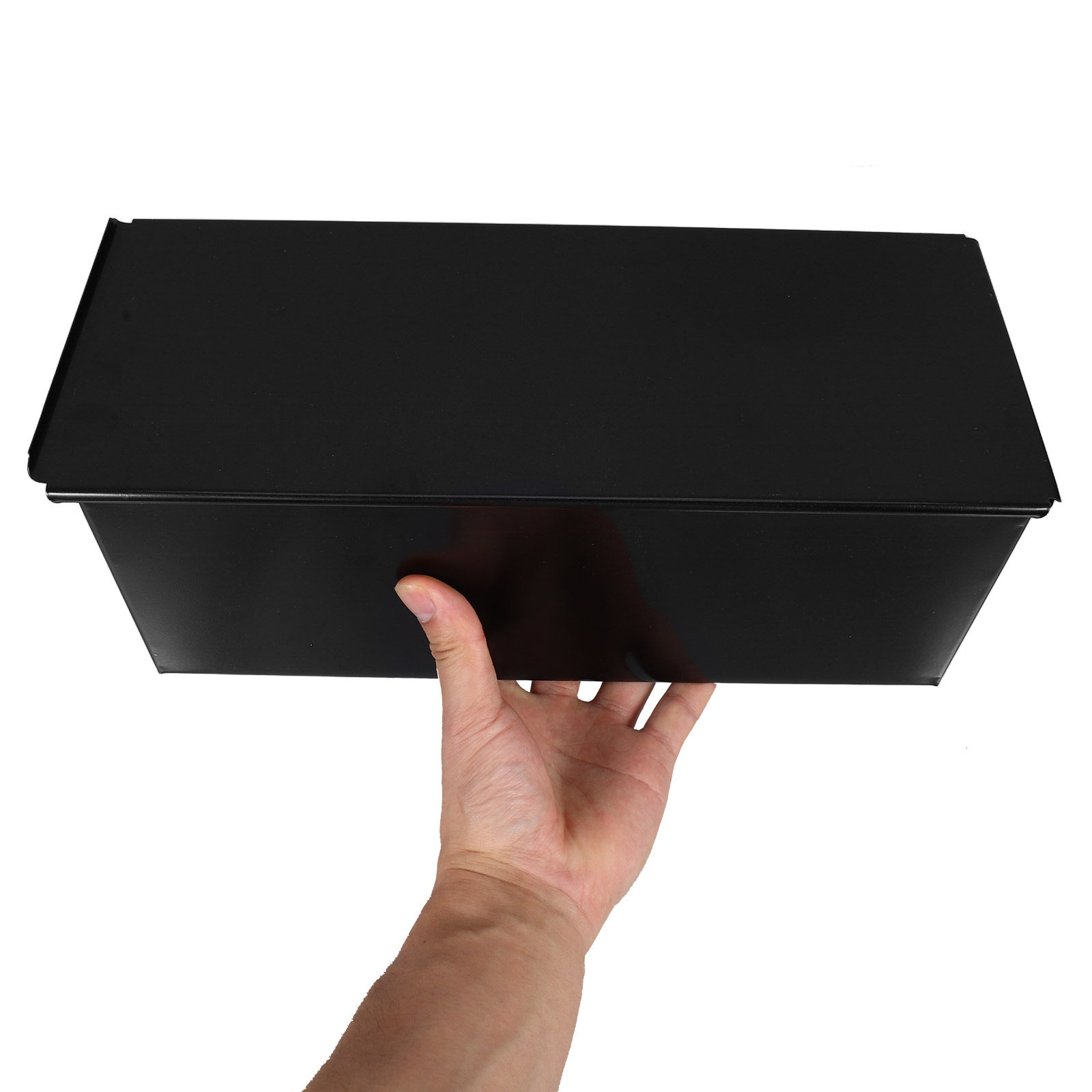 1Pcs Black Loaf Pan with Lid N - Kitchen Oven Baking Pans review and price