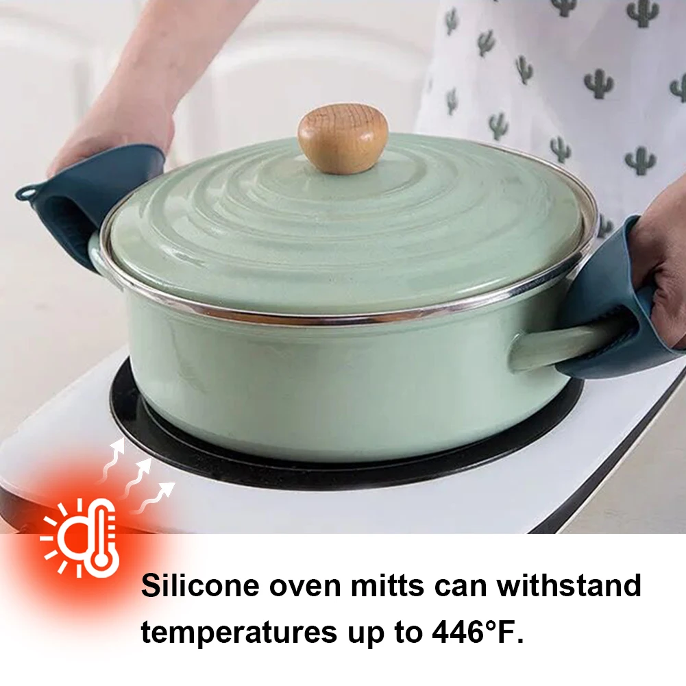 Silicone Oven Mitts Heat Resis - Kitchen Oven Baking Pans review and price