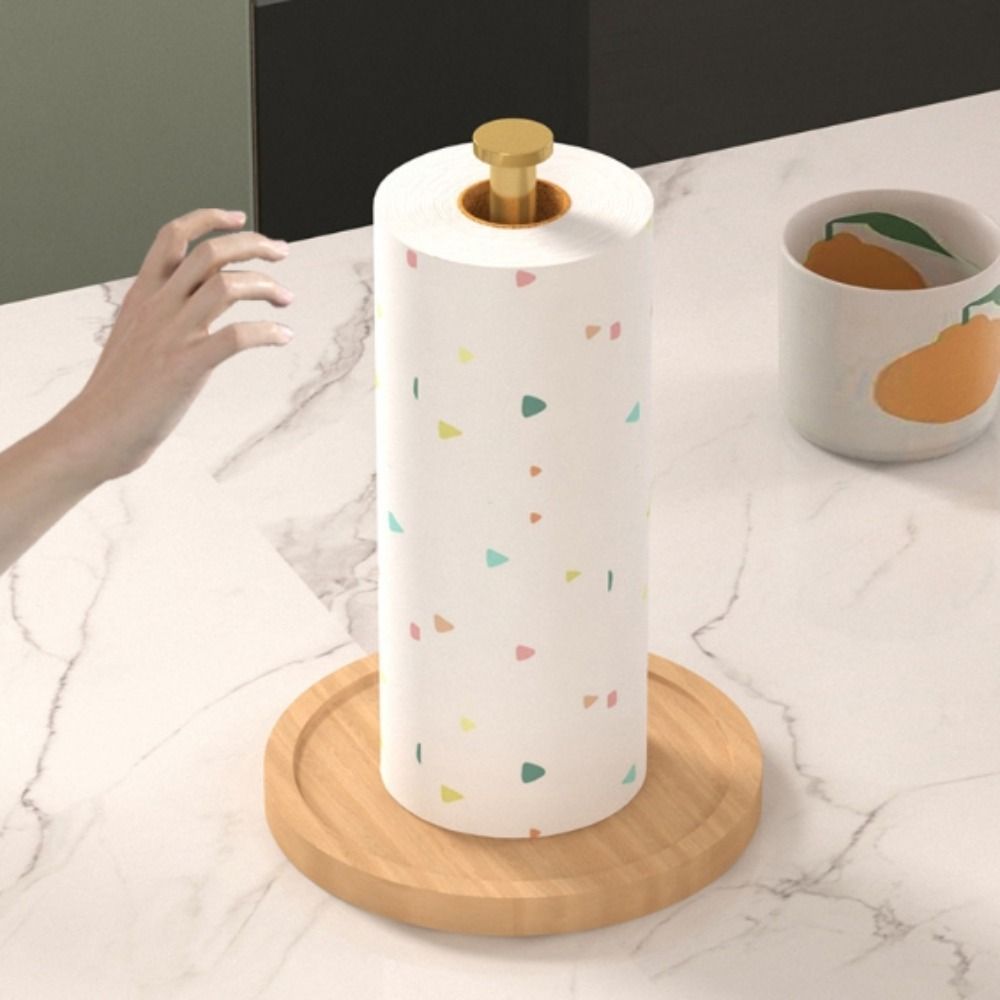 Modern Wooden Base Kitchen Pap - Kitchen Baking Paper Holder review and price