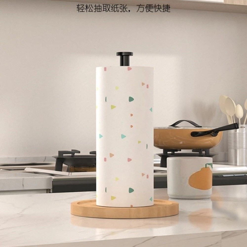 Modern Wooden Base Kitchen Pap - Kitchen Baking Paper Holder review and price