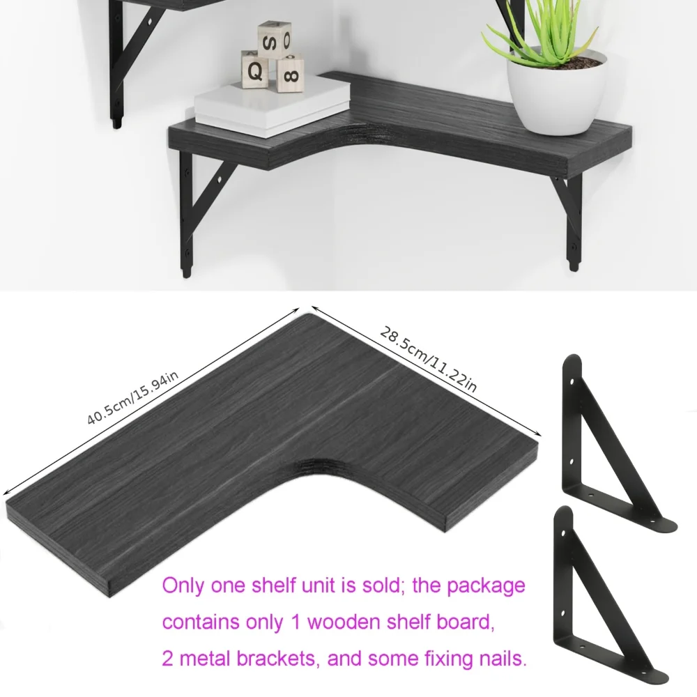 Natural Wood Grain Floating Sh - Kitchen Uncle review and price