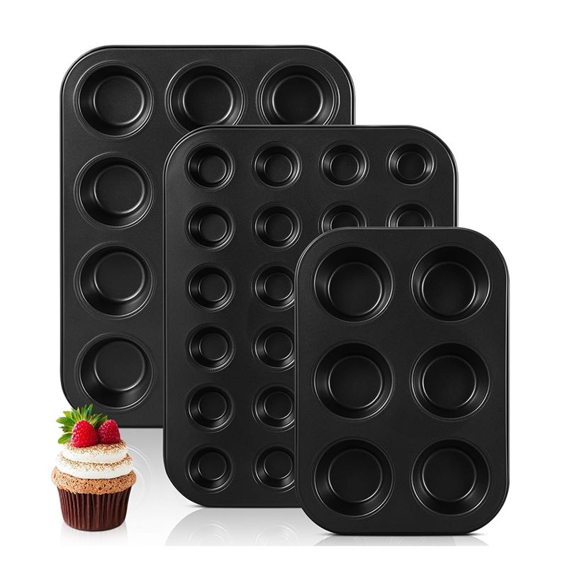 Must Have 3 Pack Nonstick Muff - Muffin Tin Nonstick review and price