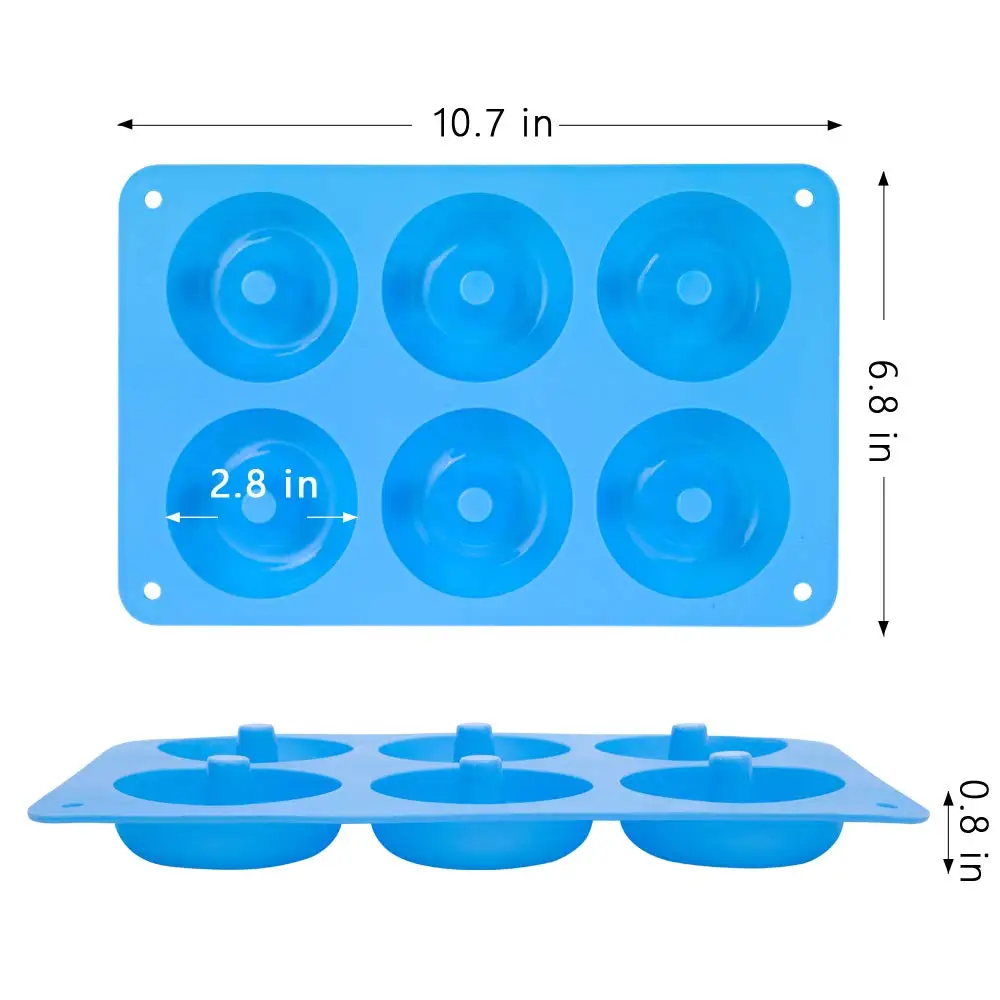 6 Holes Silicone Donut Mold Ba - Kitchen Baking Utensils review and price