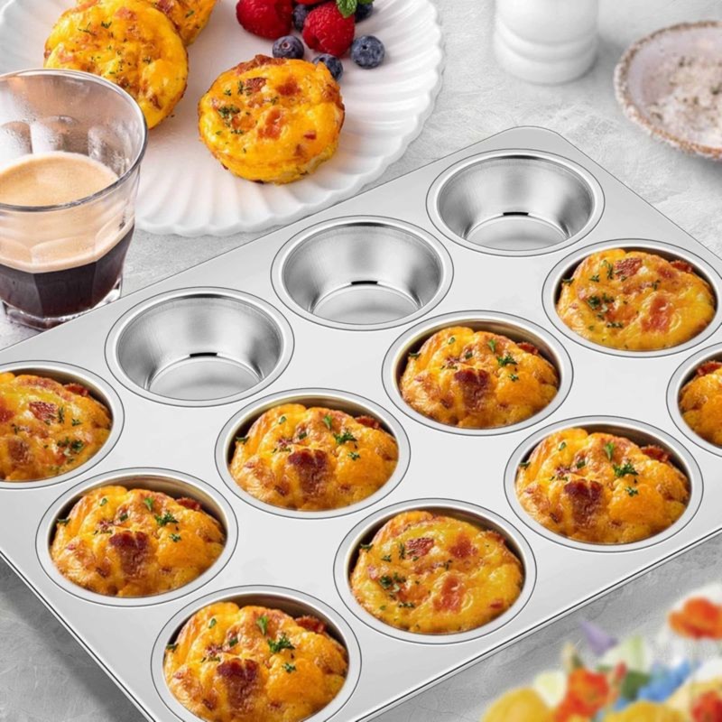 DT39 Stainless Steel Muffin Pa - Muffin Tin Nonstick review and price