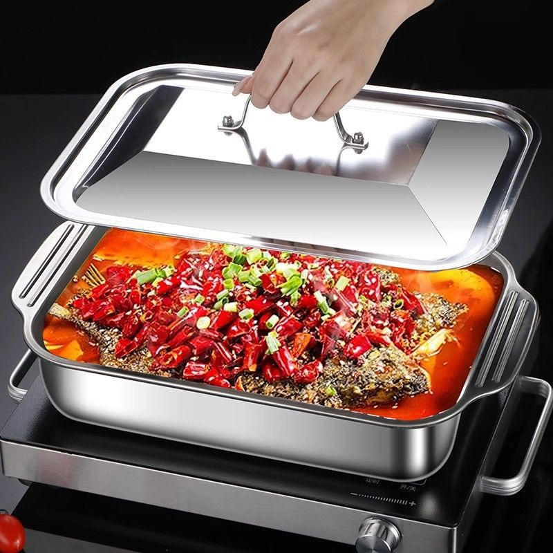 Stainless Steel Deep Baking Pa - Kitchen Oven Baking Pans review and price
