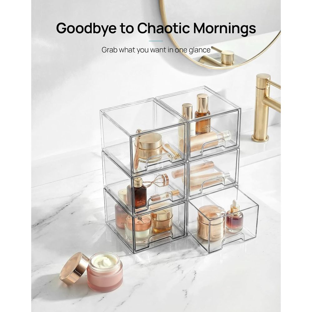 Small Clear Stackable Storage  - Kitchen Zo review and price