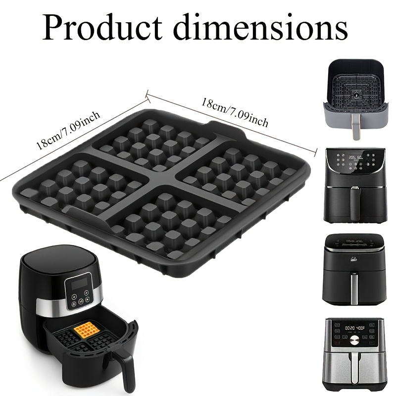 Square Waffle Mold, Non-Stick  - Kitchen Baking Utensils review and price