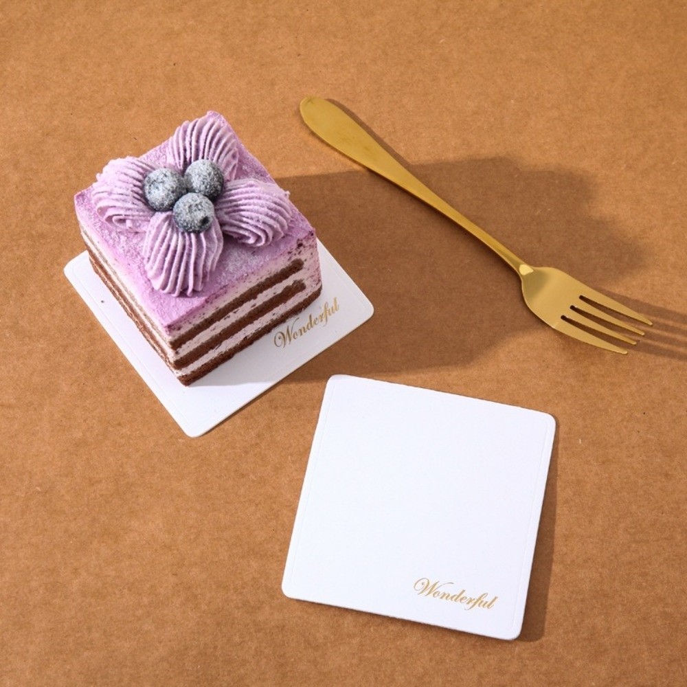 50/100pcs Disposable Dessert B - Cake Board Round review and price