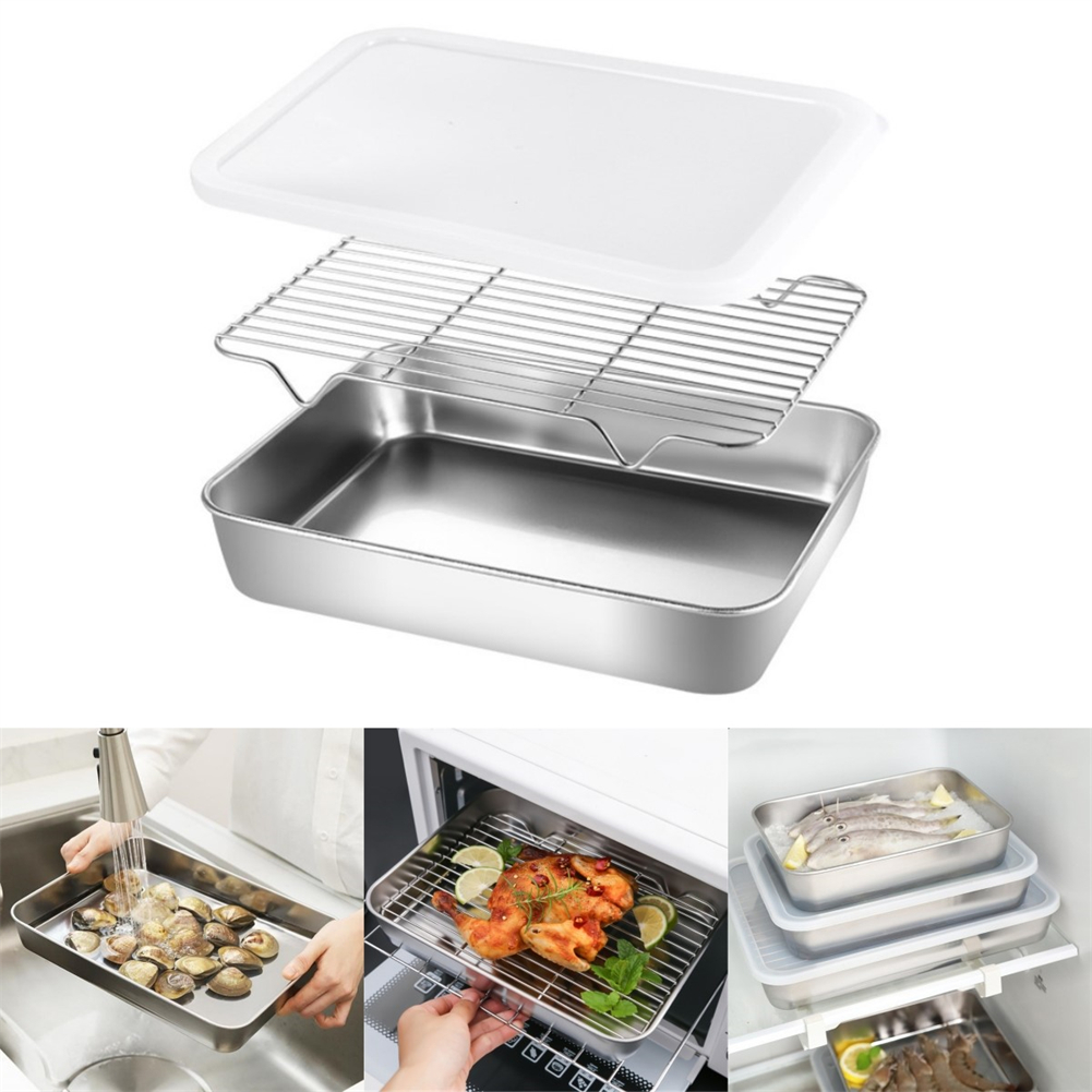 Stainless Steel Baking Pan Tra - Kitchen Oven Baking Pans review and price