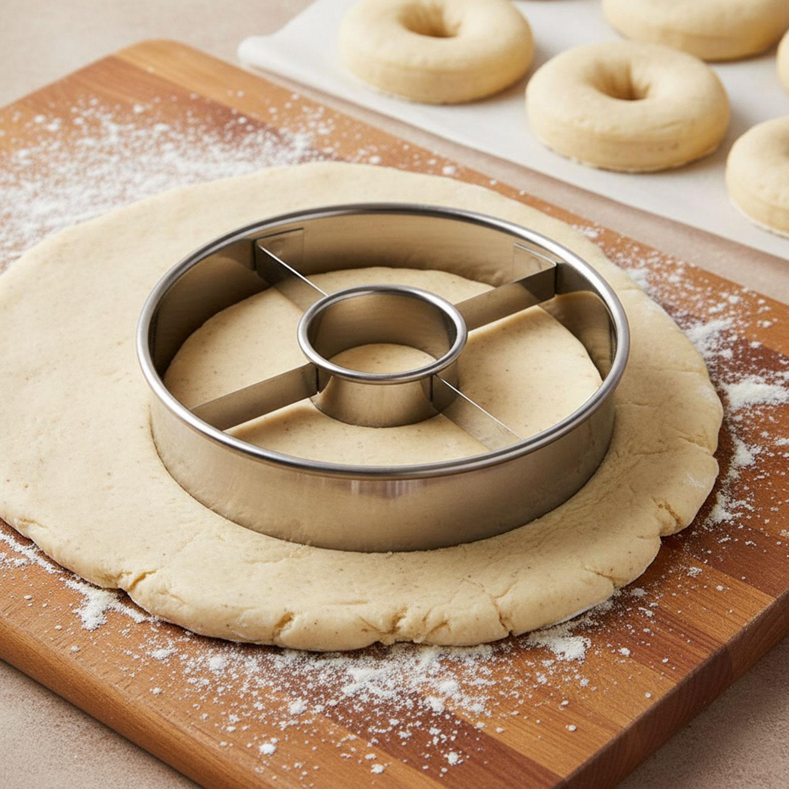 Donut Cut Durable Stainless St - Baking Kitchen At Home review and price
