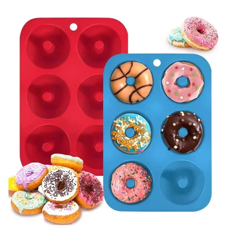 1/2pcs Silicone Muffins Donut  - Kitchen Baking Utensils review and price