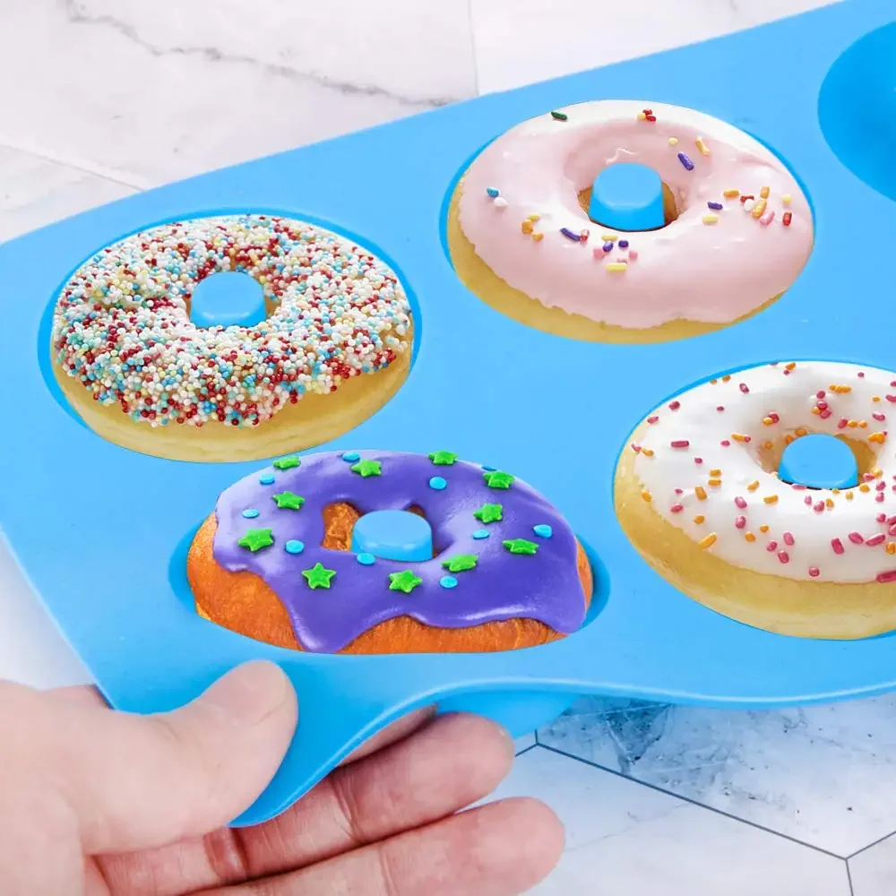 1/2pcs Silicone Muffins Donut  - Kitchen Baking Utensils review and price