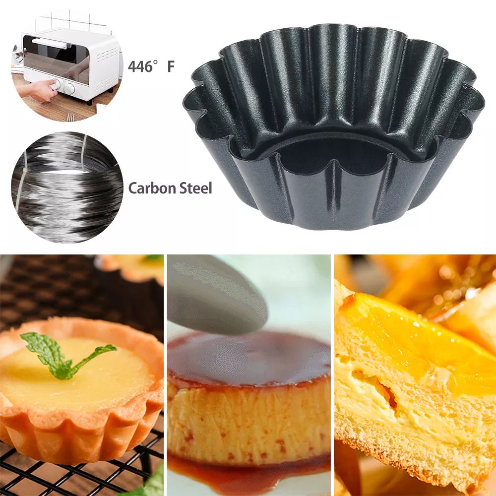 4PCS Mini Round Nonstick Tart  - Muffin Tin Nonstick review and price