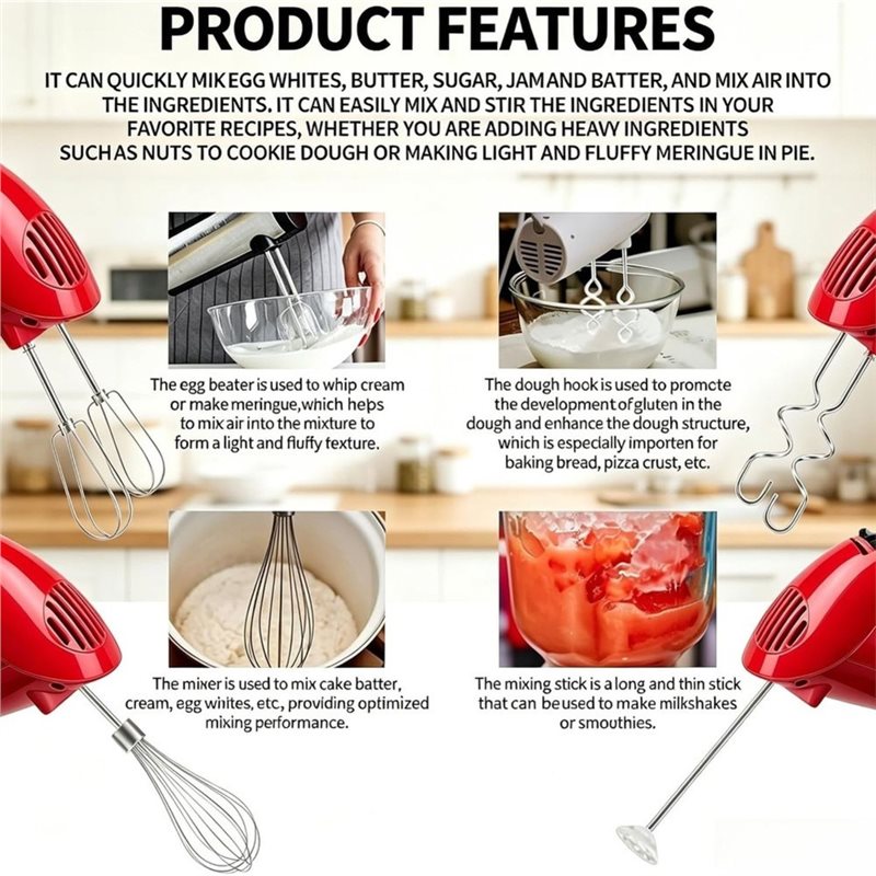 AT28-Hand Mixer Attachments Fo - Kitchen Aid Baking Mixer review and price