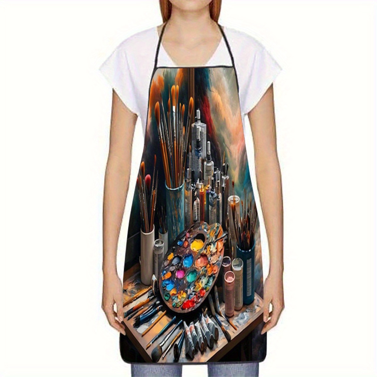 1pc of a Sleeveless Polyester  - Baking Kitchen At Home review and price