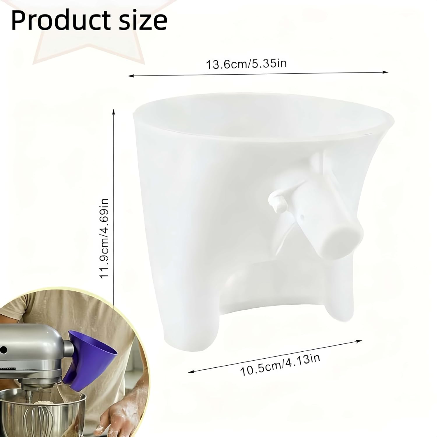 Flour Funne Mixer for Kitchen  - Kitchen Aid Baking Mixer review and price