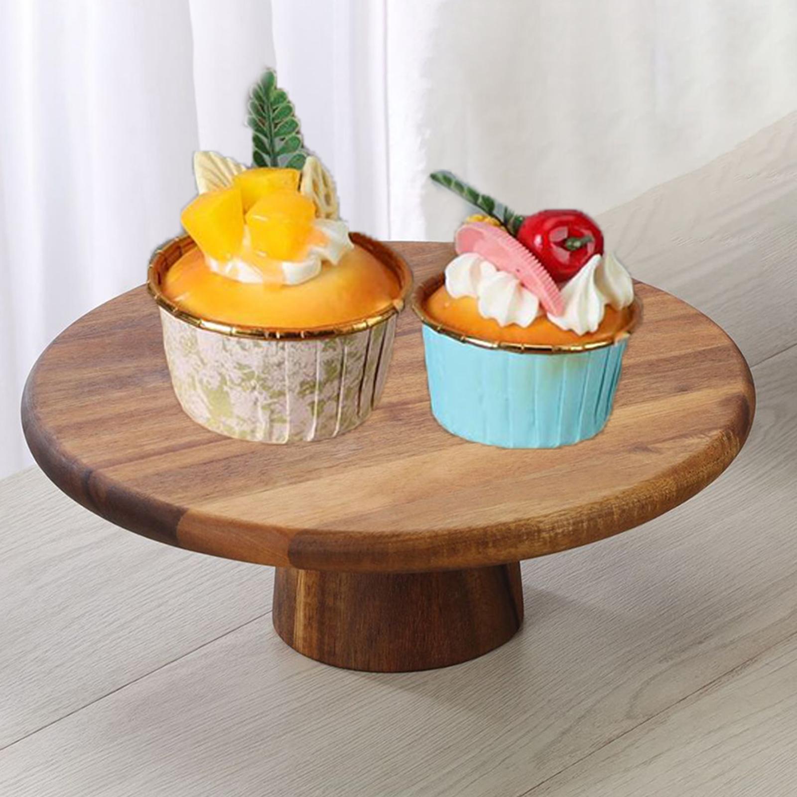 Wood Cake Stand Multiuse Chees - Cake Board Round review and price