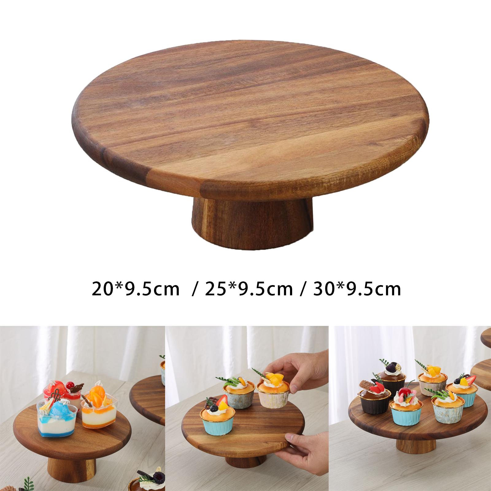 Wood Cake Stand Multiuse Chees - Cake Board Round review and price