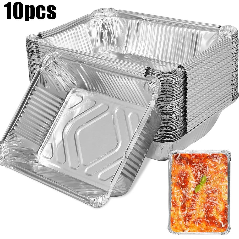 10PCS Disposable Aluminum Foil - Kitchen Oven Baking Pans review and price