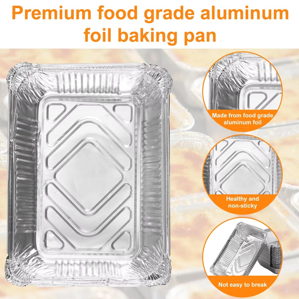 10PCS Disposable Aluminum Foil - Kitchen Oven Baking Pans review and price