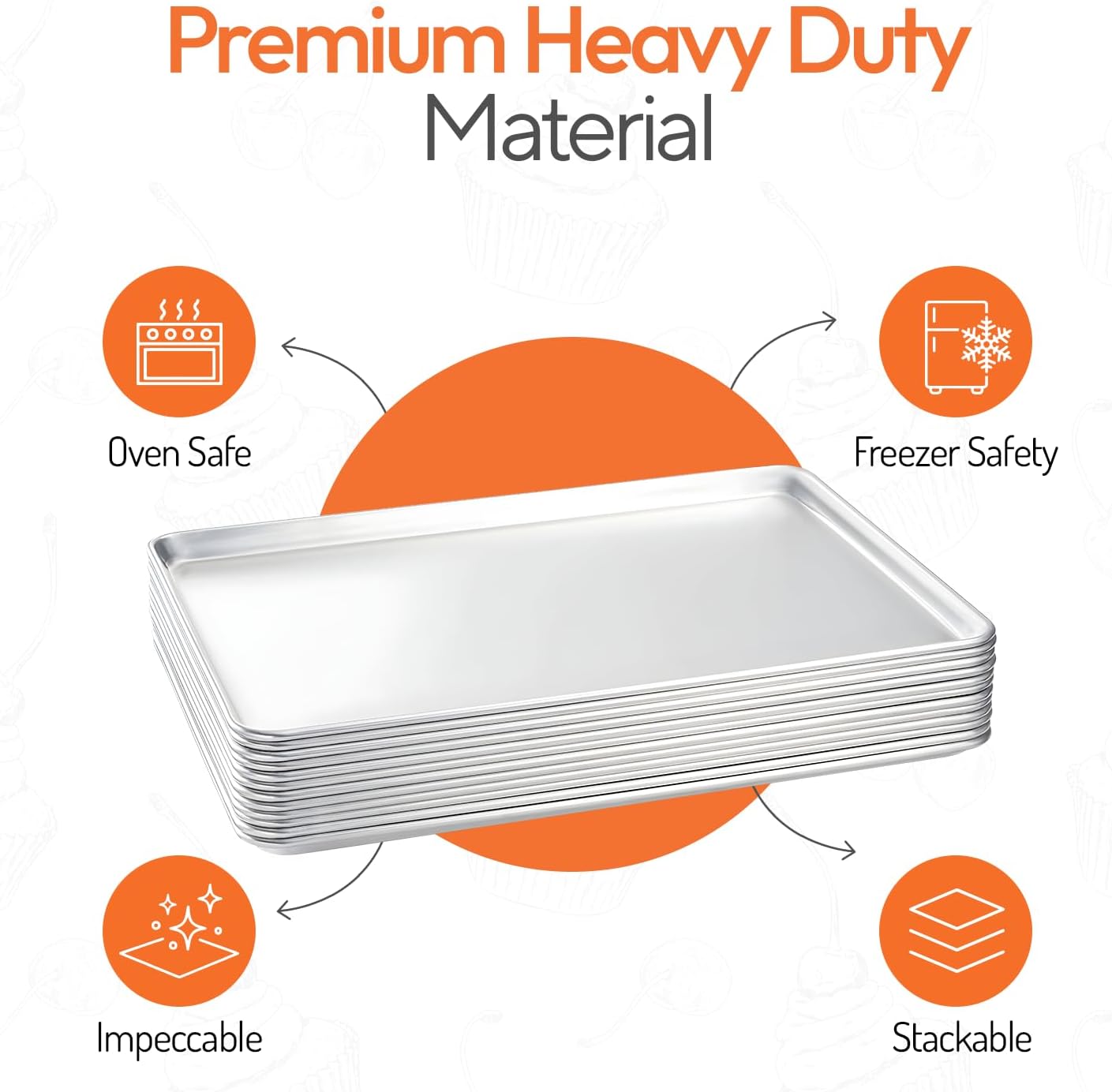 Full Size Commercial Aluminum  - Kitchen Oven Baking Pans review and price