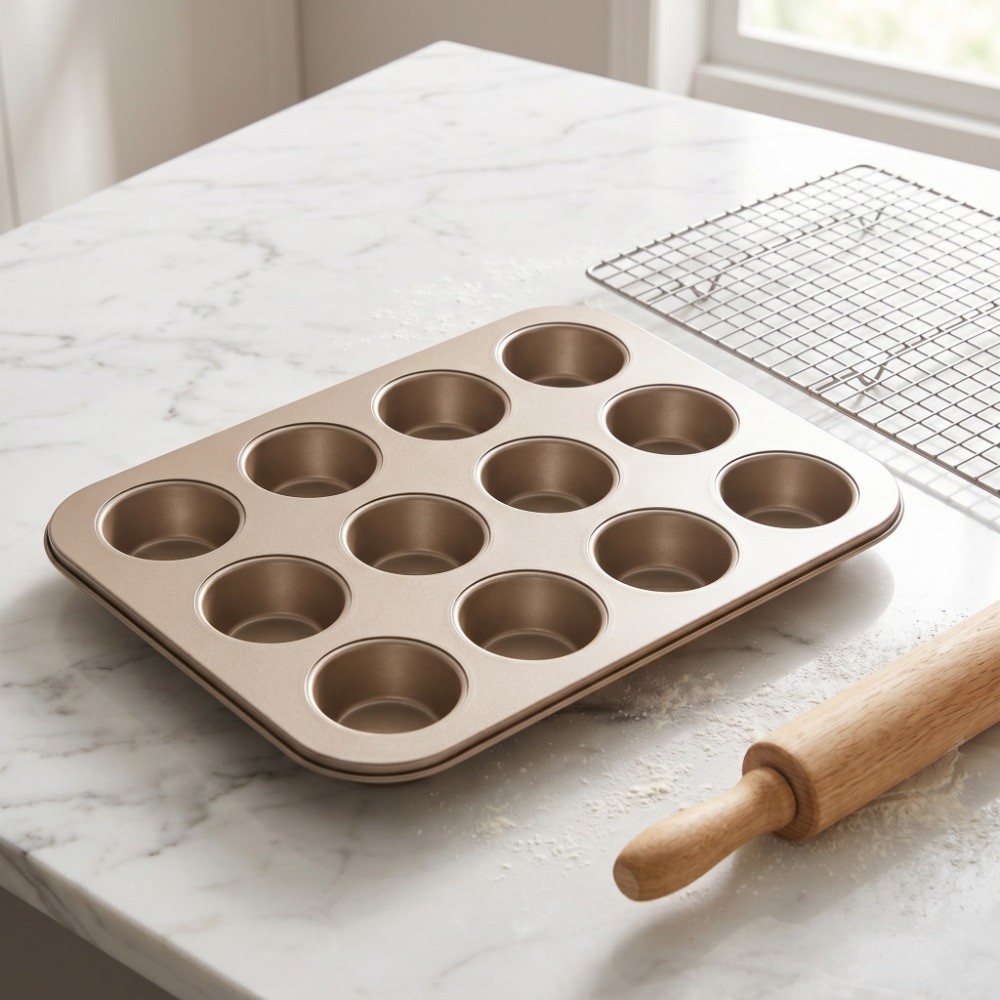 Carbon Steel Mini Muffin Pan N - Muffin Tin Nonstick review and price