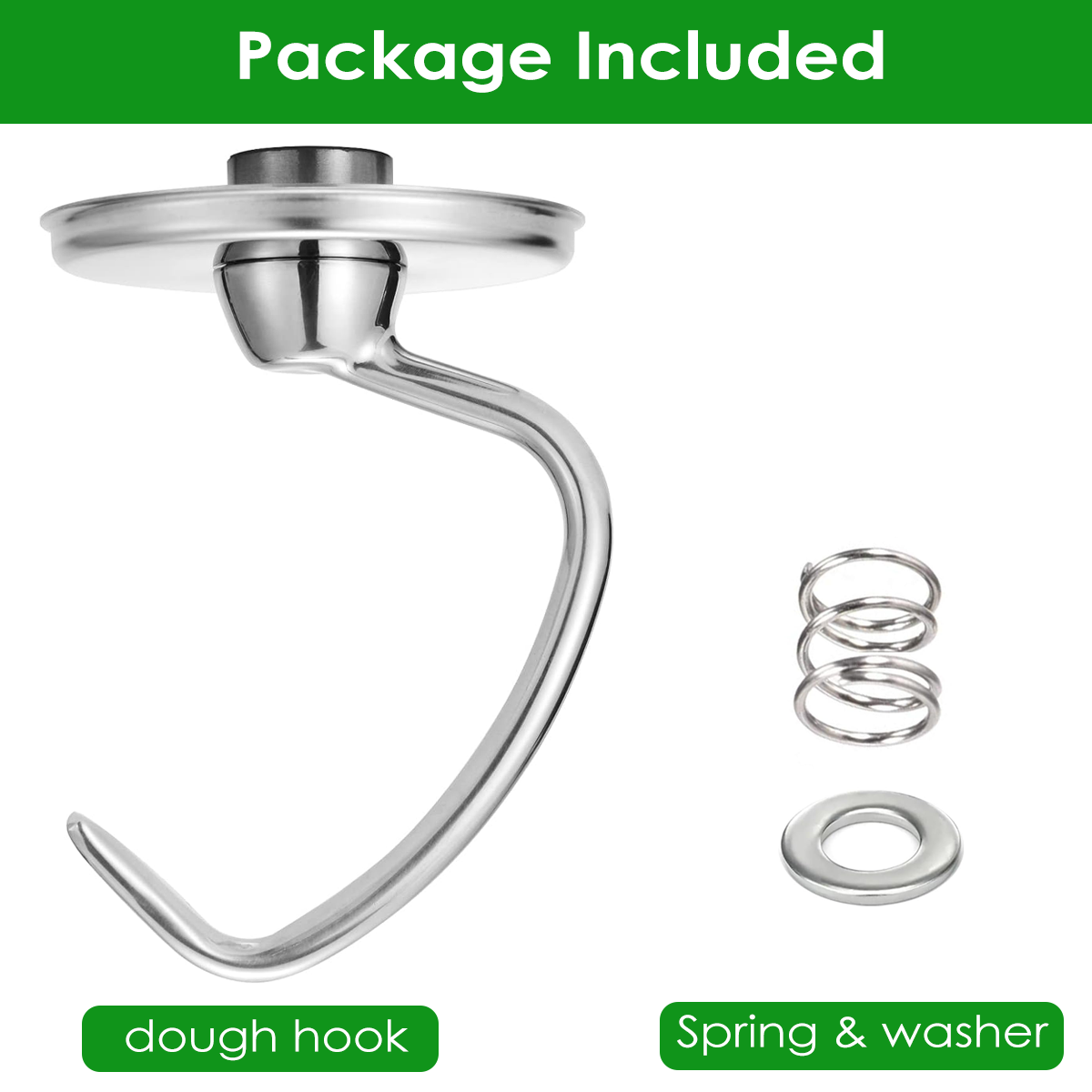 Stainless Steel Dough Hook Wit - Kitchenaid Baking Set review and price