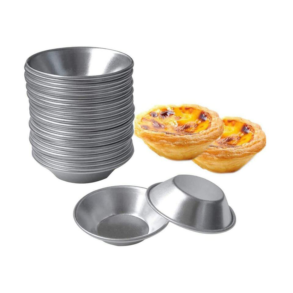 25Pcs Egg Tart Molds, Tartlets - Muffin Tin Nonstick review and price