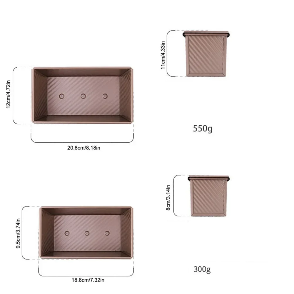 1Pcs Non-Stick Loaf Pan with L - Kitchen Oven Baking Pans review and price