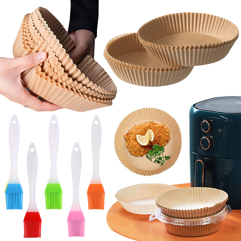 50/100PCS Air Fryer Paper Plat - Kitchen Baking Mat review and price