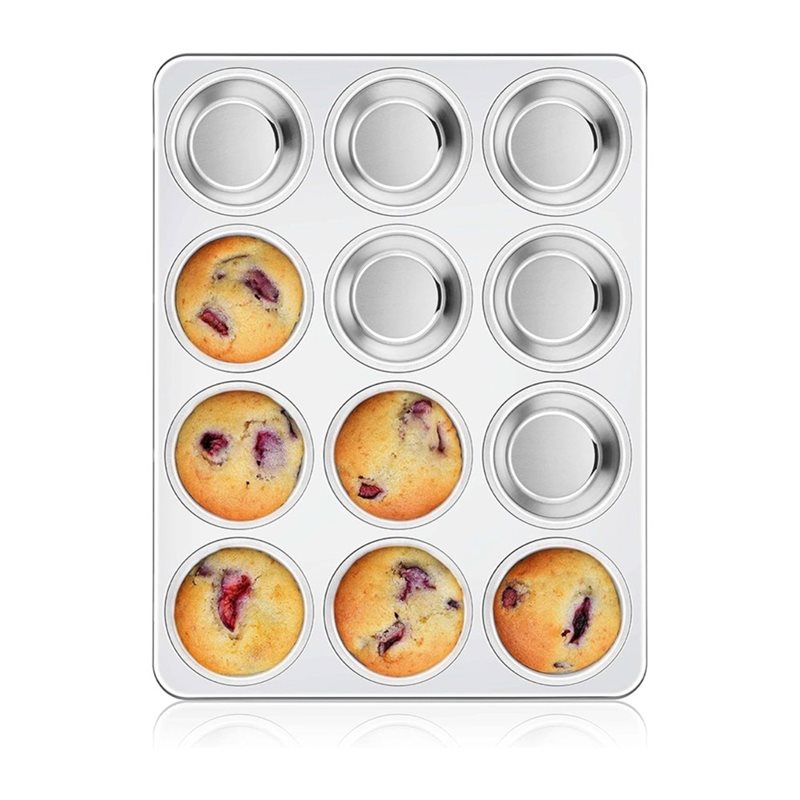 ABAE-Muffin Pan, Stainless Ste - Muffin Tin Nonstick review and price