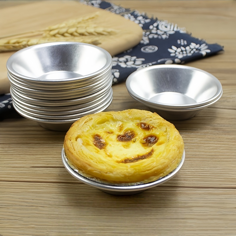 25Pcs Egg Tart Aluminum Cupcak - Muffin Tin Nonstick review and price