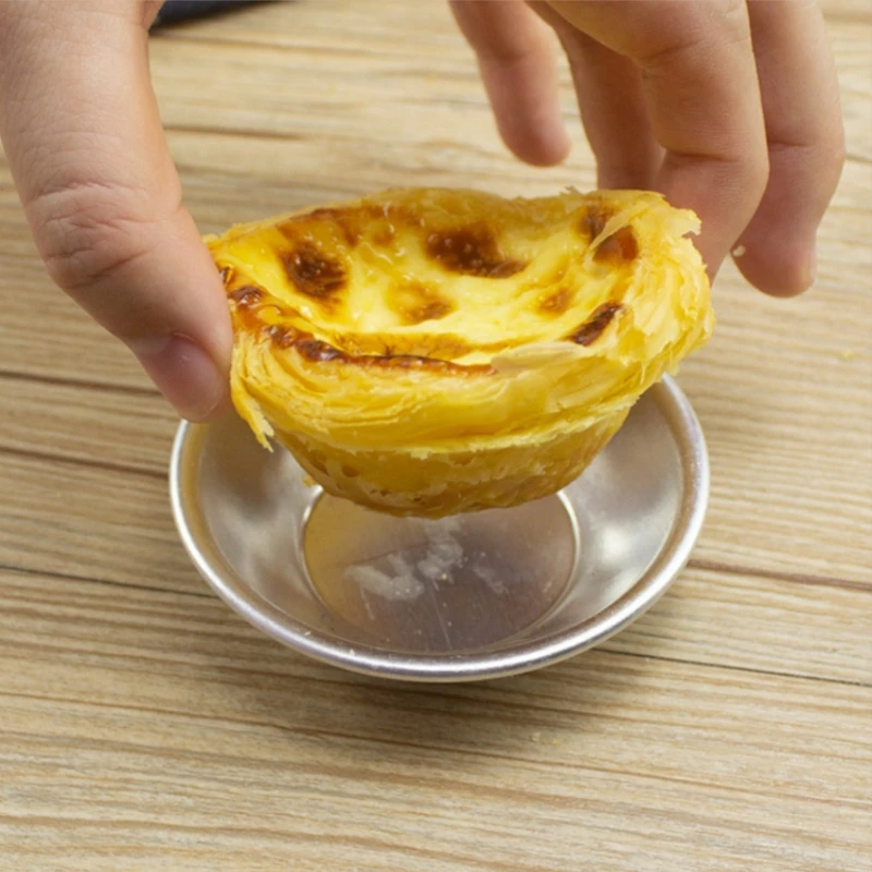 25Pcs Egg Tart Aluminum Cupcak - Muffin Tin Nonstick review and price