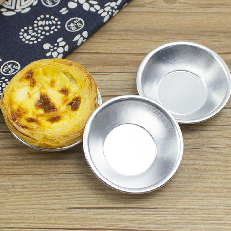 25Pcs Egg Tart Aluminum Cupcak - Muffin Tin Nonstick review and price