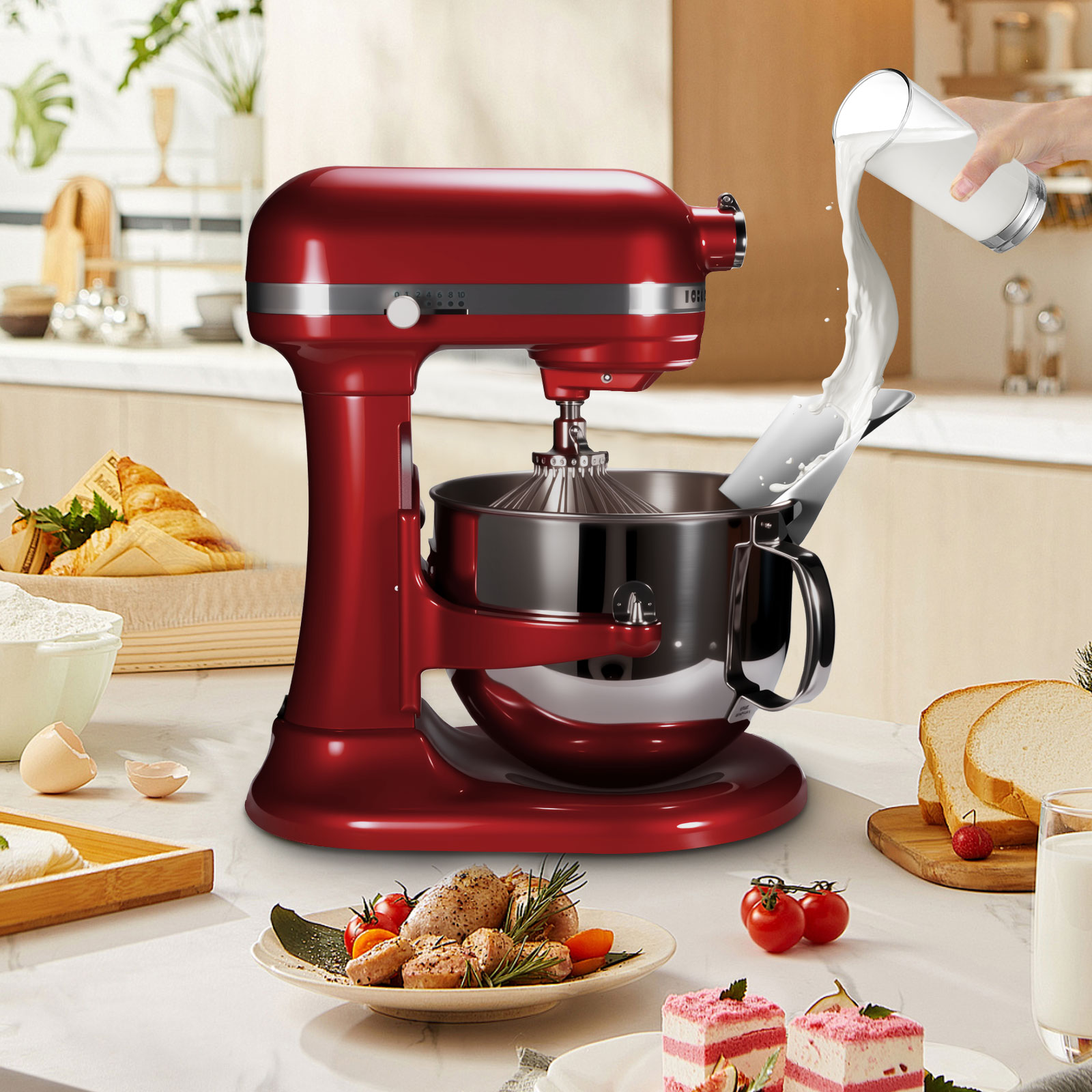 1pc Stainless Steel Tipping Gu - Kitchenaid Baking Set review and price